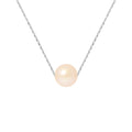 Collier en Argent 925/100 avec Perle de Culture Rose