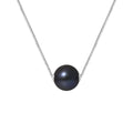 Collier en Argent 925/100 avec Perle de Culture Noire