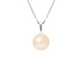 Collier en Argent 925/1000 avec Perle de Culture Rose